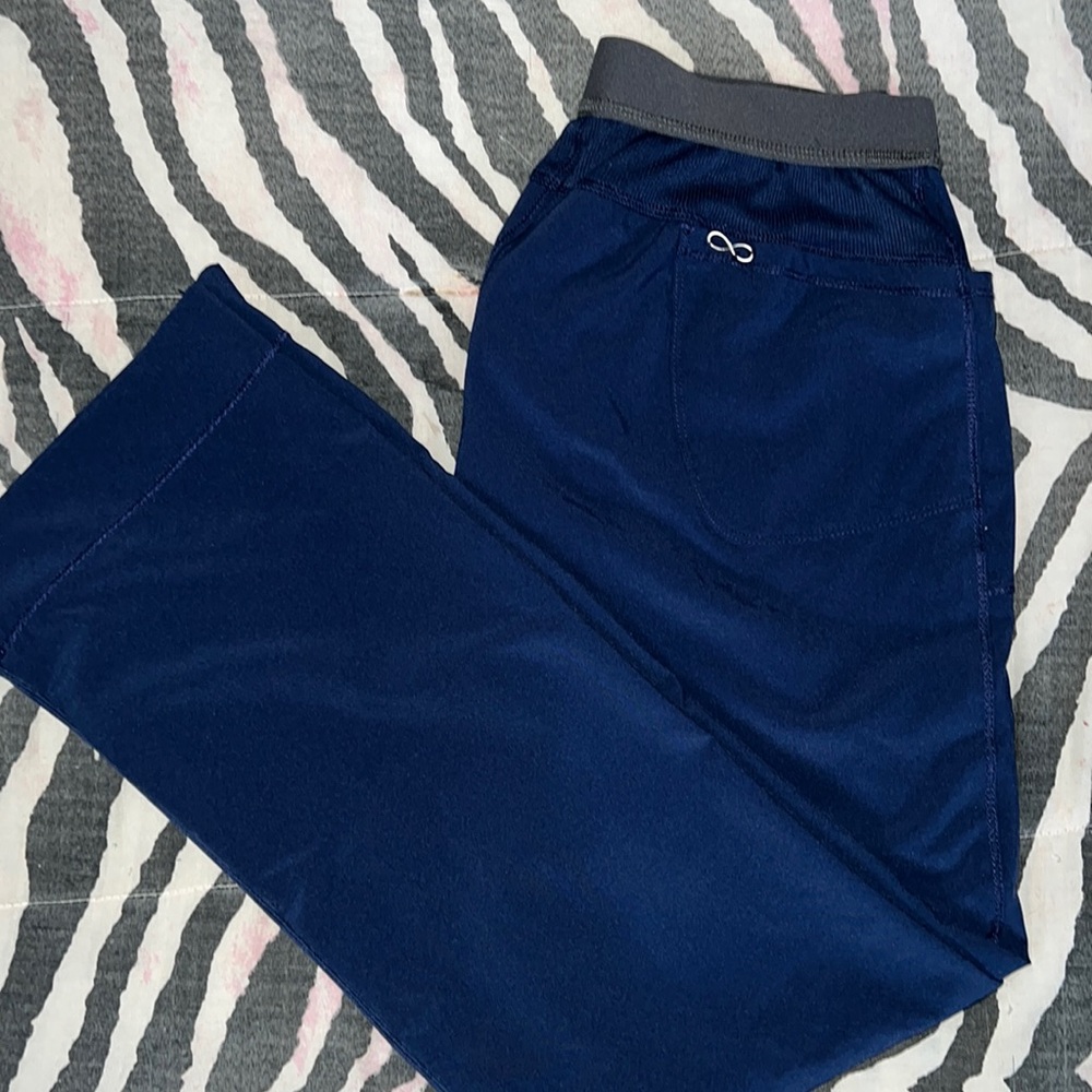 Infinity - Scrub Pants - Petite - Navy Blue